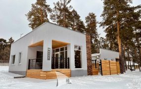 «Маяк» 1-этажный двухкомнатный комфортабельный коттедж (№ 14)