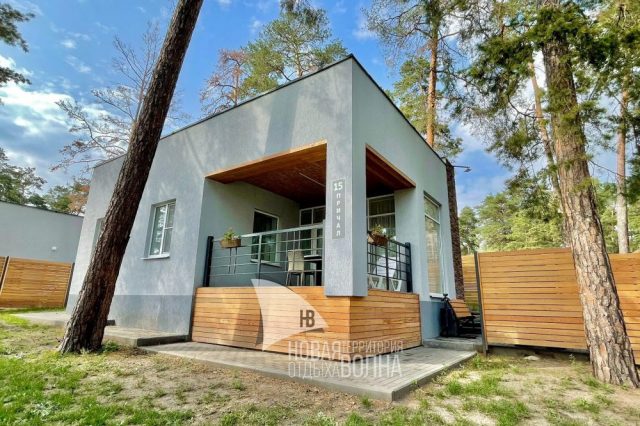 «Причал» 1-этажный двухкомнатный комфортабельный коттедж (№ 15)