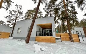 «Причал» 1-этажный двухкомнатный комфортабельный коттедж (№ 15)